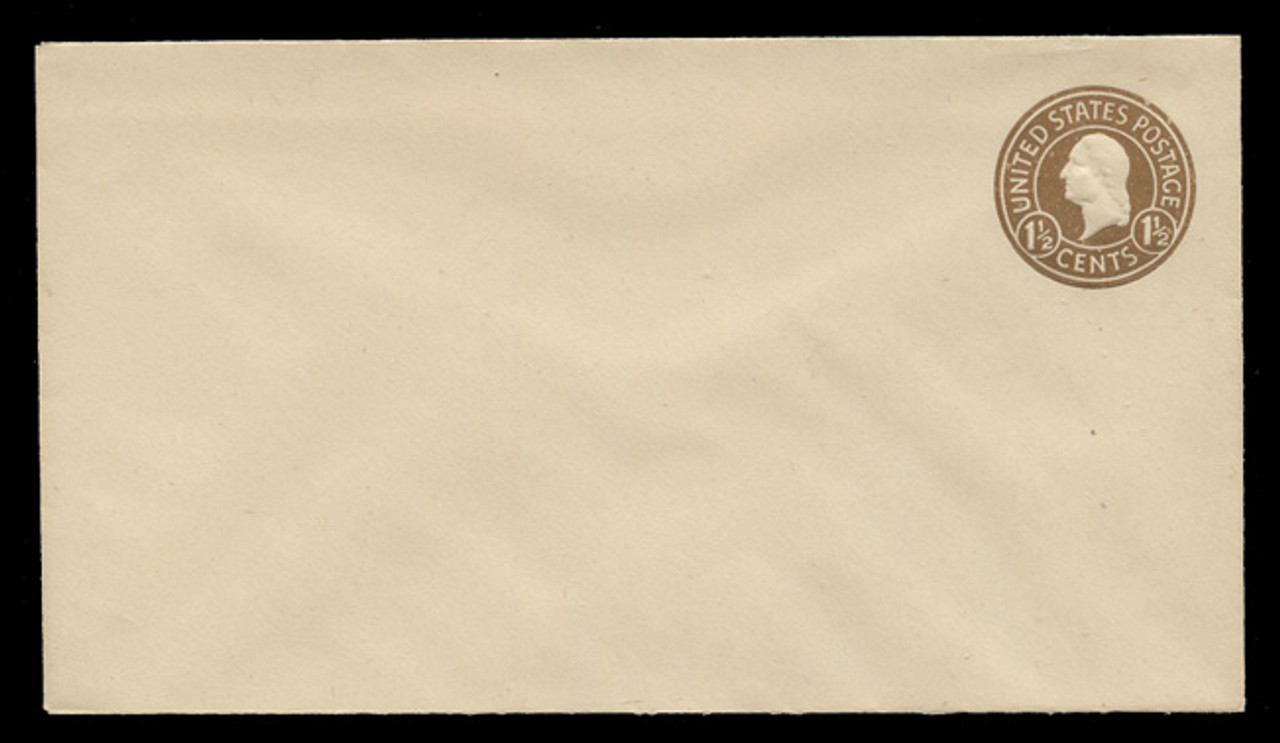 U.S. Scott # U 481a/10, UPSS #2161/41 1925 1 ½c Franklin, brown on white, Die 8 - Mint (See Warranty)