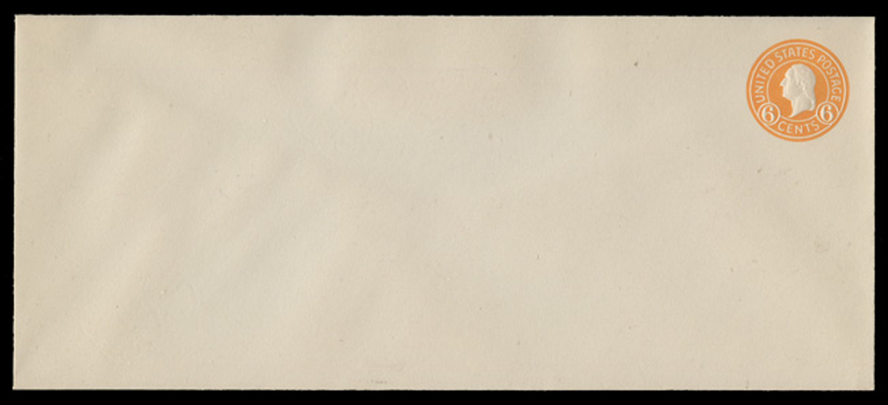 U.S. Scott # U 529/21, UPSS #2726/29 1915-32 6c Washington, orange on white - Mint (See Warranty)