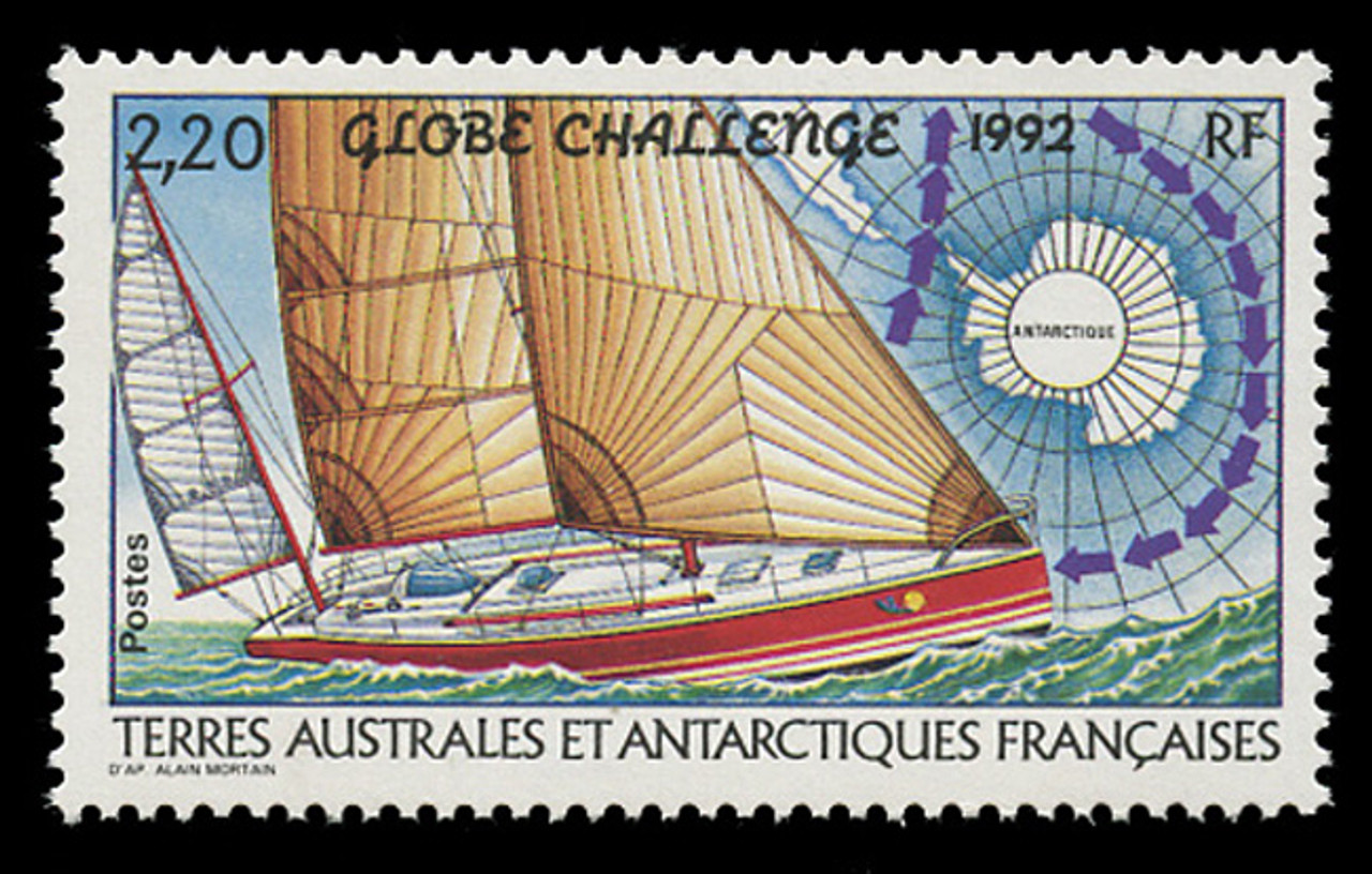 FSAT Scott # 167, 1992 Globe Challenge Yacht Race