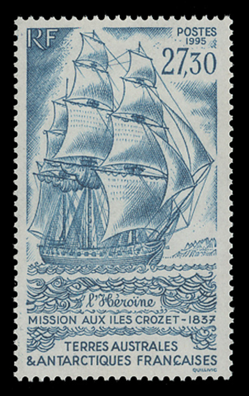 FSAT Scott # 210, 1995 Ship - L'Heroine, Crozet Islands Mission