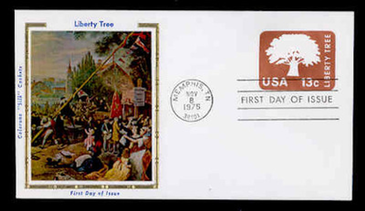 U.S. Scott #U576 13c Liberty Tree Envelope First Day Cover.  Colorano cachet.