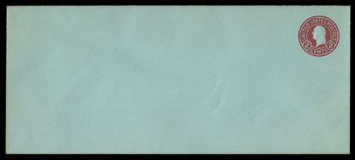 U.S. Scott # U 432h/21, UPSS #2452/29 1915-32 2c Washington, carmine on blue, Die 8 - Mint (See Warranty)