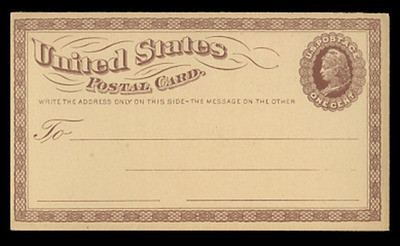 U.S. POSTAL CARDS, MINT: UX1-47