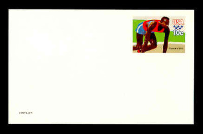 U.S. Scott # UX  80, 1979 10c Summer Olympics - Sprinter - Mint Postal Card