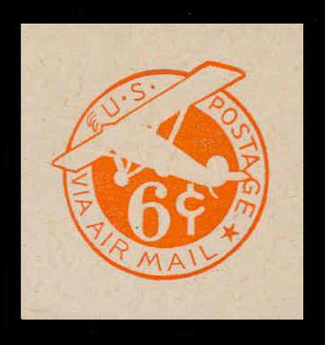 U.S. AIRMAIL CUT SQUARES, MINT: UC1-47