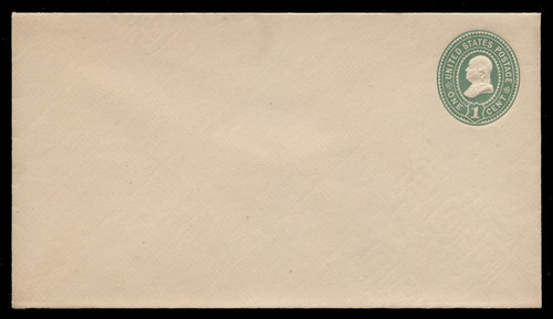 USA Scott # U 352/10, UPSS #1190/13 1899 1c Franklin, green on white - Mint (See "Other Details")