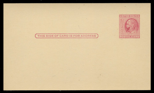 U.S. POSTAL STATIONERY - ERRORS, FREAKS, ODDITIES - EFO POSTAL