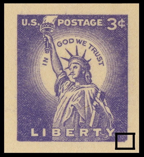 USA Scott # UX  46?/UPSS #S63?, Statue of Liberty, Damaged Lower Right Corner (MUST See Warranty)