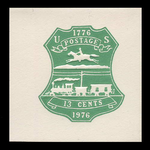 U.S. Scott # U 582 1976 13c Centennial Envelope - Mint Full Corner