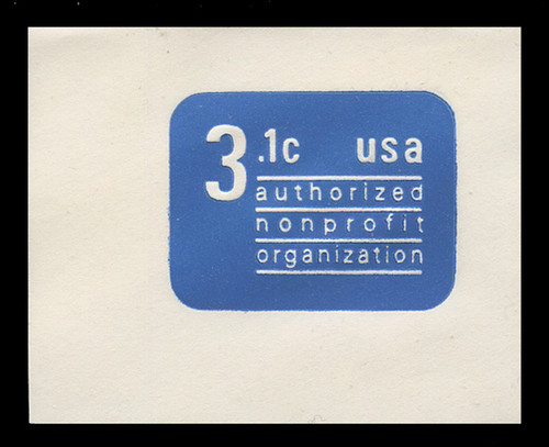 U.S. Scott # U 589 1979 3.1c Non-Profit Organization - Mint Full Corner