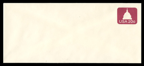 U.S. Scott # U 601 1981 20c Capitol Dome - Mint Envelope, UPSS Size 23