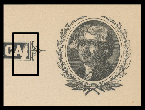 U.S. POSTAL STATIONERY - ERRORS, FREAKS, ODDITIES - EFO POSTAL