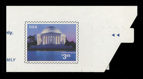 U.S. Scott # U 652 2003 $3.85 Jefferson Memorial - Mint Priority Mail Envelope