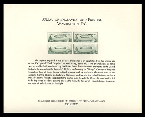 Brookman B  6/Scott SC8 1970 COMPEX '70 Souvenir Card