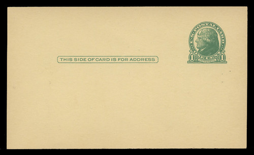 U.S. POSTAL CARDS, MINT FACE