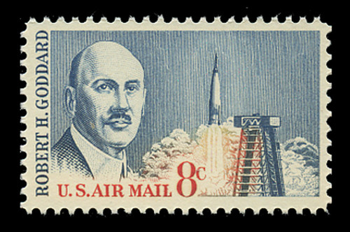 U.S. Scott # C  69, 1964 8c Robert H. Goddard