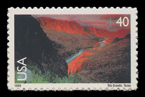 U.S. Scott # C 134, 1999 40c Rio Grande