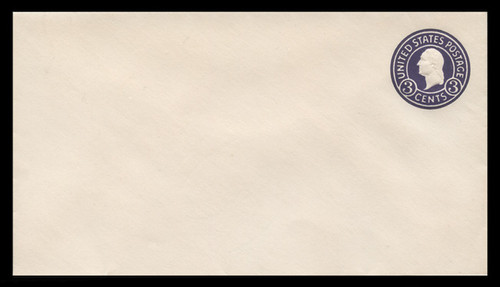 U.S. Scott # U 436e/10, UPSS #2582/32 1915-32 3c Washington, purple on white, Die 7 - Mint (See Warranty)