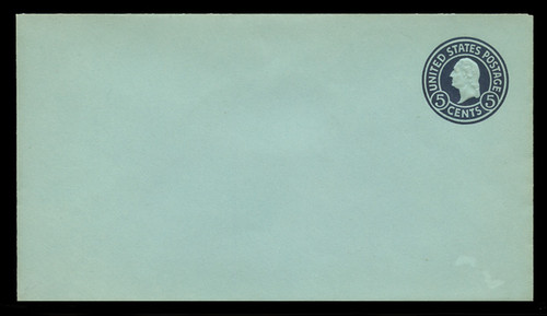 U.S. Scott # U 445/10, UPSS #2721/29 1915-32 5c Washington, blue on blue - Mint (See Warranty)