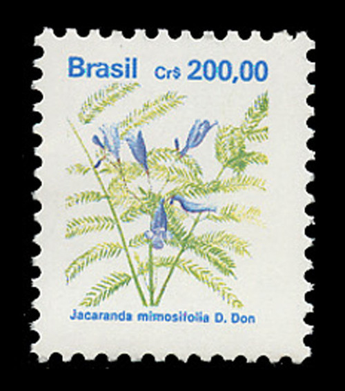 BRAZIL Scott # 2267, 1991 200cr Jacaranda mimosifolia D. Don