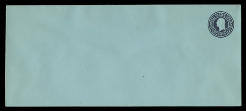 U.S. Scott # U 445/23, UPSS #2724/32 1915-32 5c Washington, blue on blue - Mint (See Warranty)