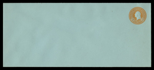 U.S. Scott # U 531/21, UPSS #2734/35 1915-32 6c Washington, orange on blue - Mint (See Warranty)