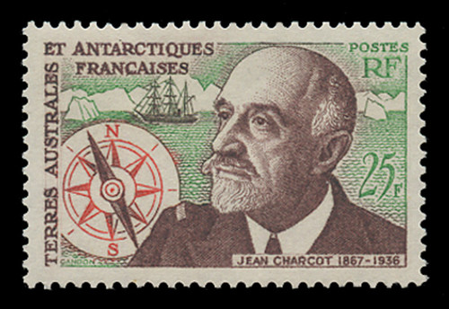 FSAT Scott #  21, 1961  Jean Charcot
