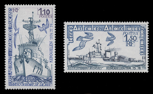 FSAT Scott #  84-5, 1979 Antarctic Vessels (Set of 2)