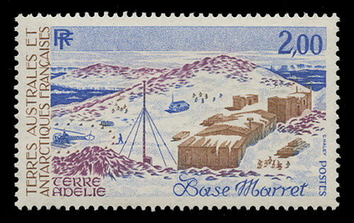FSAT Scott # 128, 1987 Marret Base, Adelie land