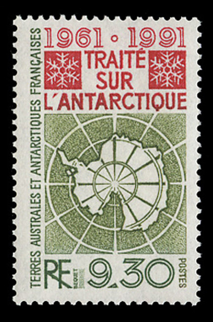FSAT Scott # 165, 1991 Antarctic Treaty - 30th Anniversary