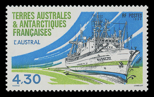 FSAT Scott # 219, 1996 Ship - Trawler, Austral