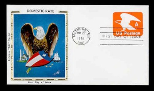 U.S. Scott #U580 (15c) "A" Eagle Envelope First Day Cover.  Colorano cachet.