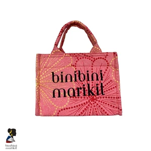 Signature Tote Bag Floral Embroidered