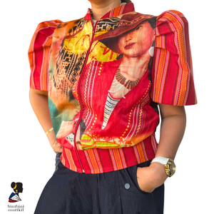 Tuwali Short-Sleeve Filipiniana Blazer