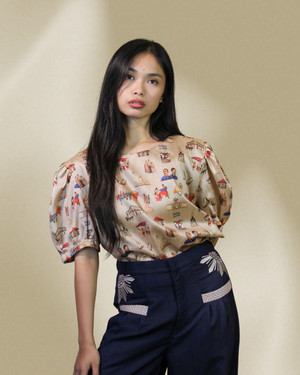 Bagumbayan Kimona Blouse