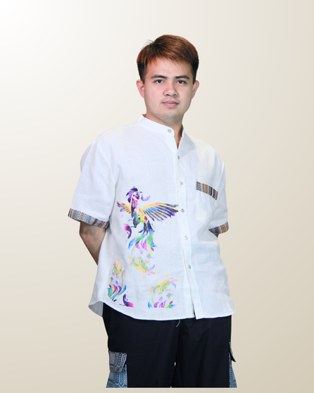 Sarimanok Linen Polo
