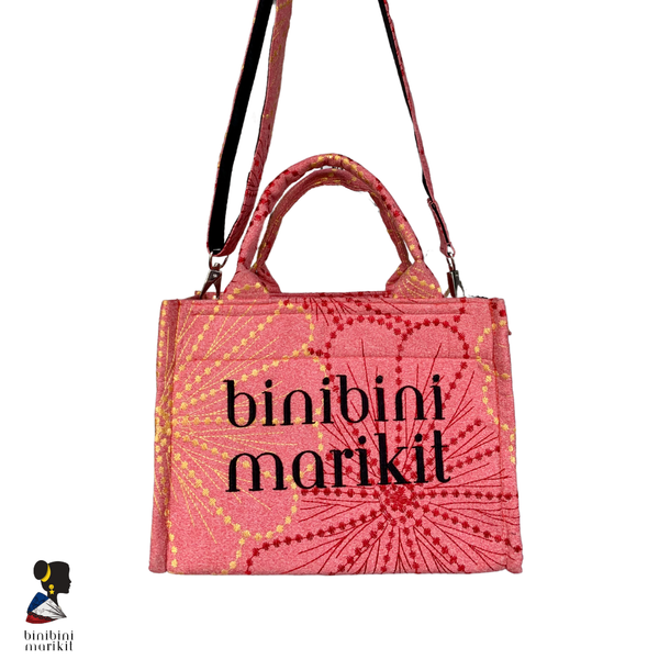 Signature Tote Bag Floral Embroidered