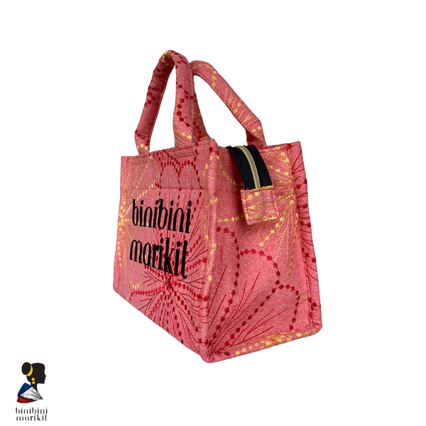 Signature Tote Bag Floral Embroidered