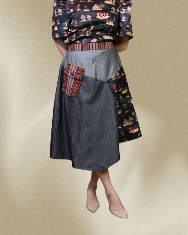 Mindanaoan A-Line Skirt