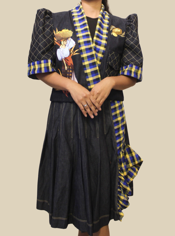 Makiling Ruffled Skirt