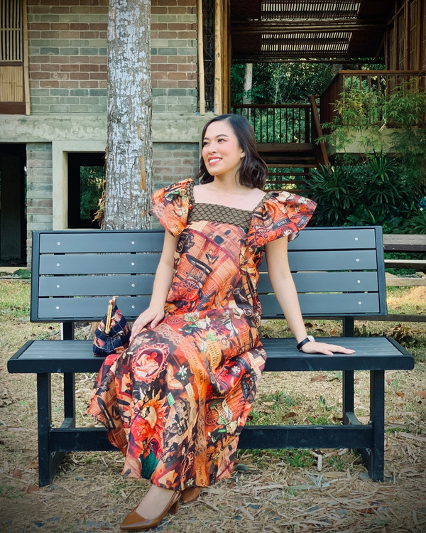 Manila Flutter Maxi Dress