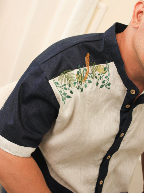 Banahaw Denim Polo