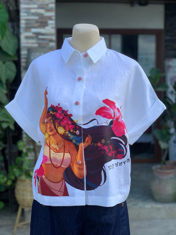 Dian Linen Polo