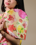 Flora Slub Silk Bolero