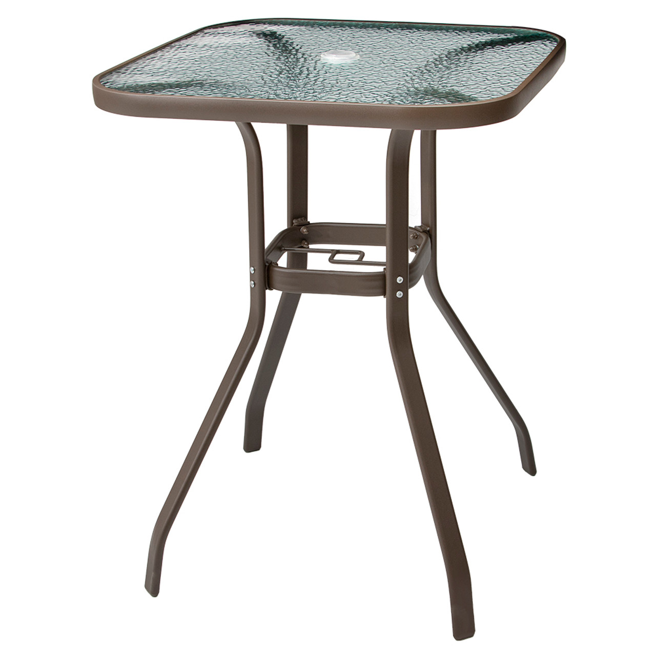 Crestlive Products Patio Bar Table Outdoor High Dining Bistro