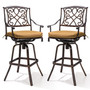 bar stools barstool patio furniture set wicker garden sets chat counter height chairs stool cushions barstools chair bench bistro table outside cushion blue's beige brown pillows bars tables prime gift backyard home decor sofa conversation chatting