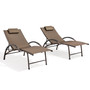 2 chairs pool loungers double folding hanging wrought iron set commercial sling backyard kids metal pvc daybed furniture vinyl foldable replacement modern person zero gravity children's oversized outside mesh market indoor convertible homes gardens