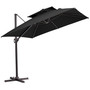 11ft cantilever umbrella 13 patio offset sunbrella shade parasol large with base included porch hanging polyester canopy beach pool round commercial market garden solar clearance rain cover outdoor big deck rectangular double