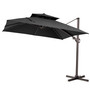 9 10 11 12ft cantilever umbrella patio beach base outdoor table stand lights shade sun replacement hole solar canopy large offset pool clearance sunbrella hampton bay outside deck parasol hanging furniture rain square cover garden water sand round
