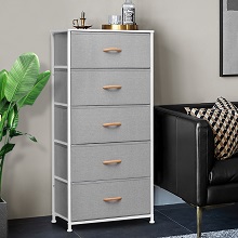 Crestlive Products 5-Drawers Storage Drawers with Wood Shelf Handle at the  best price of 69.99